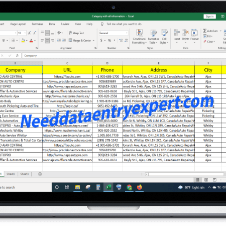Need Offline/Online Data Entry Virtual Assistant