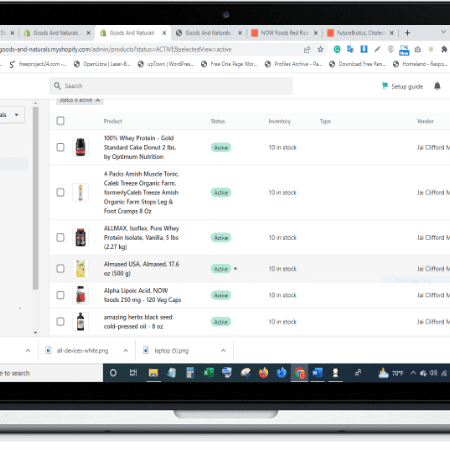 Shopify Product Data Entry, Upload & Listing Services